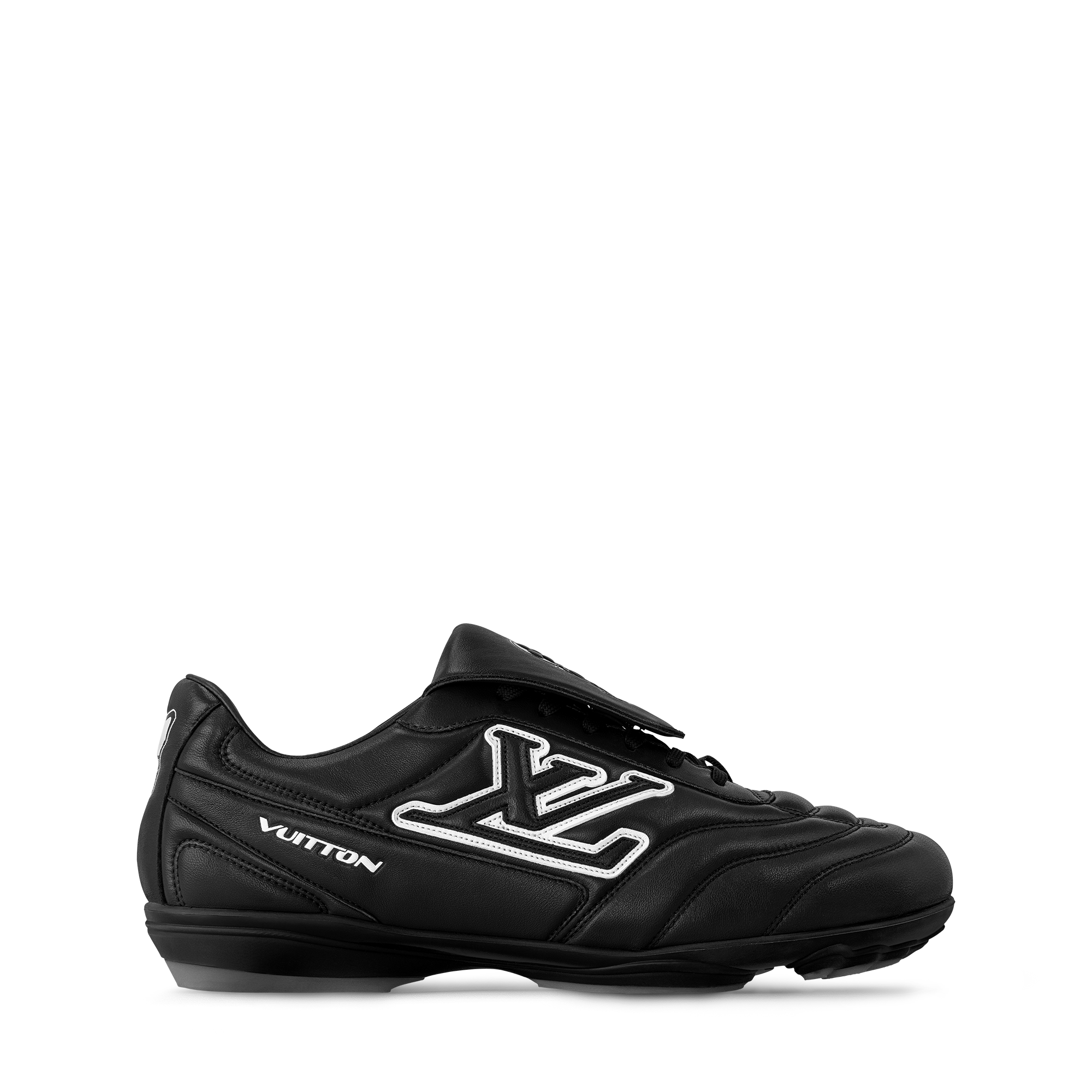 クルイヴィトン 1AHAHY レザーサッカースニーカー メンズ 7 LV Footprint Soccer Sneaker - Shoes 1AHAHX | LOUIS VUITTON